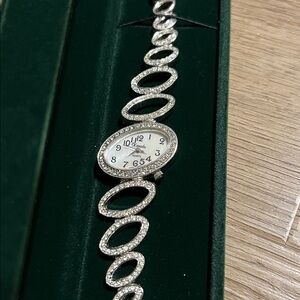 Women’s Mineral Crystal fashion watch